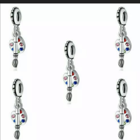 New  925-Charm Bead Fit Necklace Bracelet - Picture 2 of 2